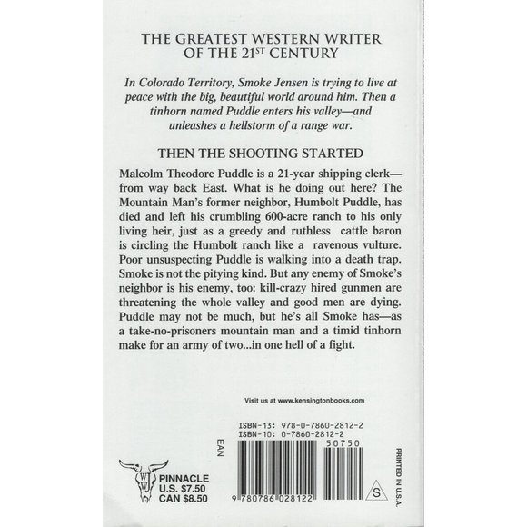 Strike of the Mountain Man by William W. Johnstone with J. A. Johnstone Westerns - Picture 2 of 2